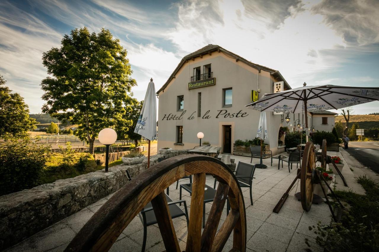 Hotel Restaurant De La Poste Et La Grange Detente, Espace Bien-Etre Châteauneuf-de-Randon Eksteriør billede