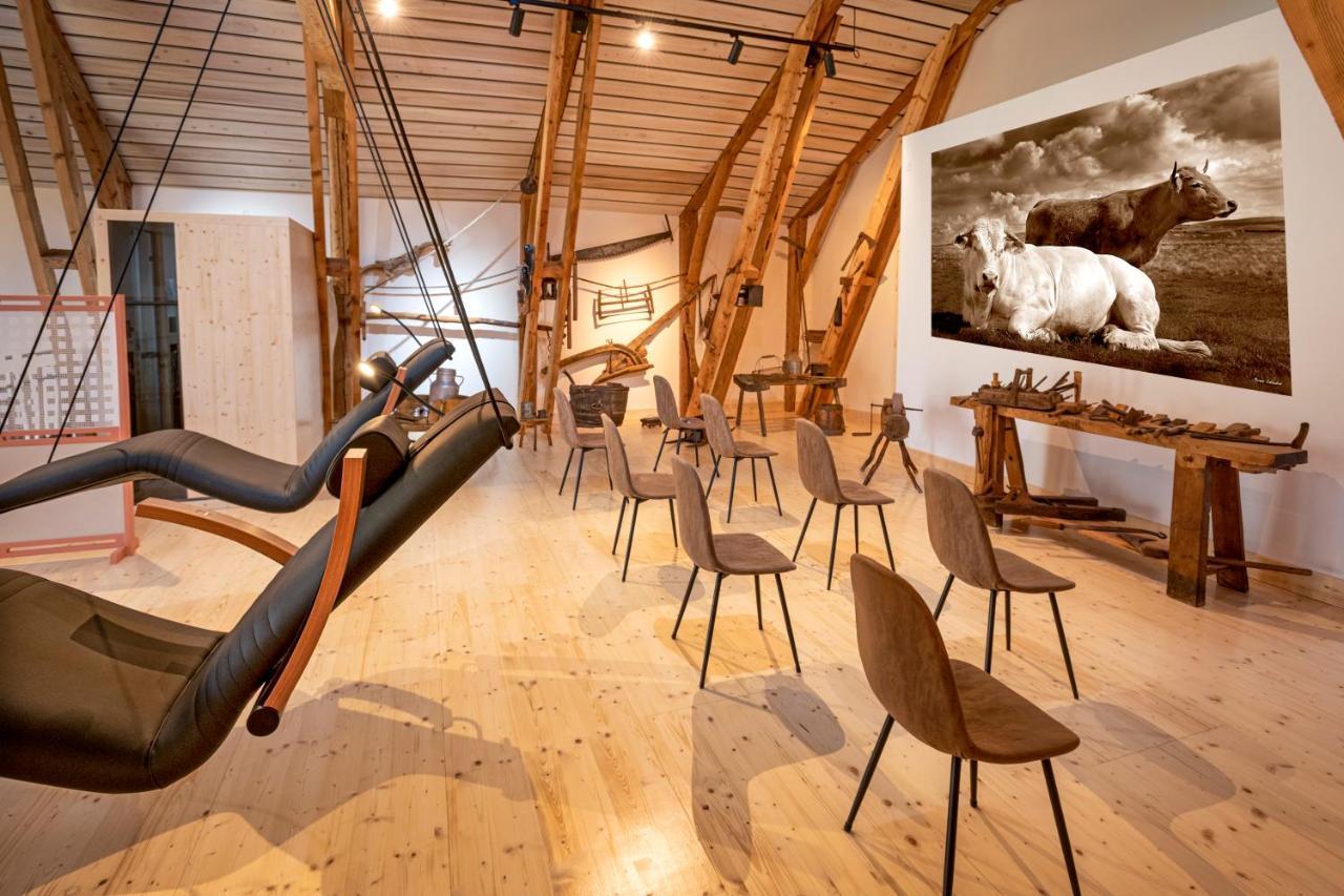 Hotel Restaurant De La Poste Et La Grange Detente, Espace Bien-Etre Châteauneuf-de-Randon Eksteriør billede