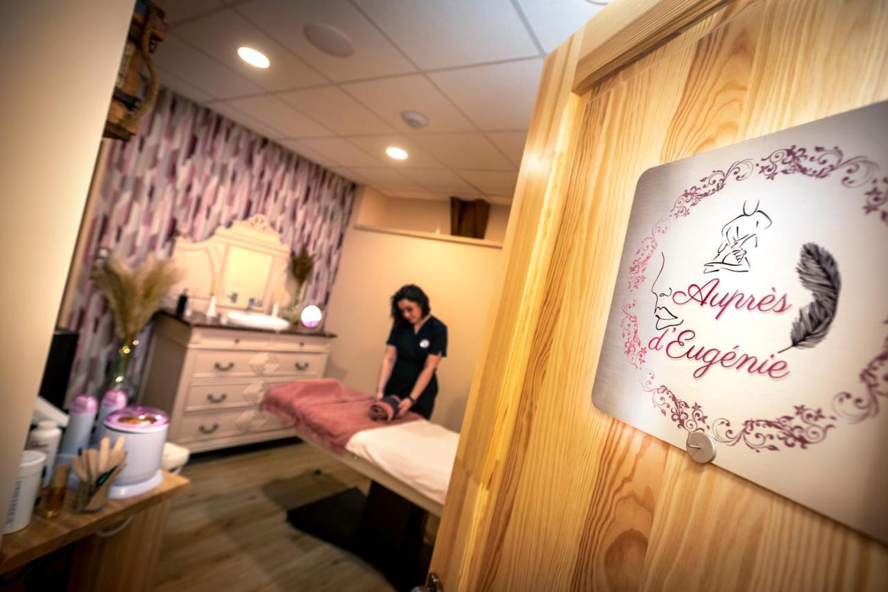 Hotel Restaurant De La Poste Et La Grange Detente, Espace Bien-Etre Châteauneuf-de-Randon Eksteriør billede