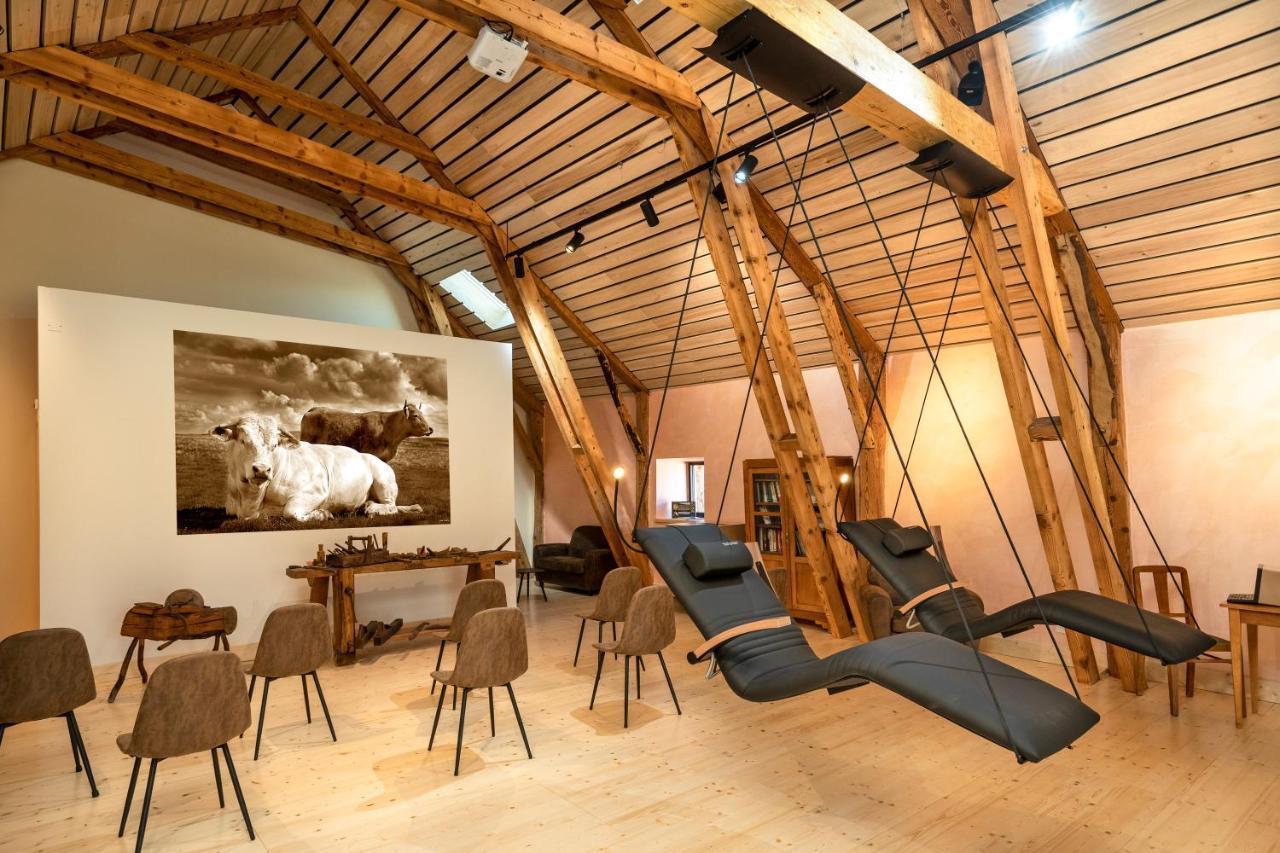 Hotel Restaurant De La Poste Et La Grange Detente, Espace Bien-Etre Châteauneuf-de-Randon Eksteriør billede