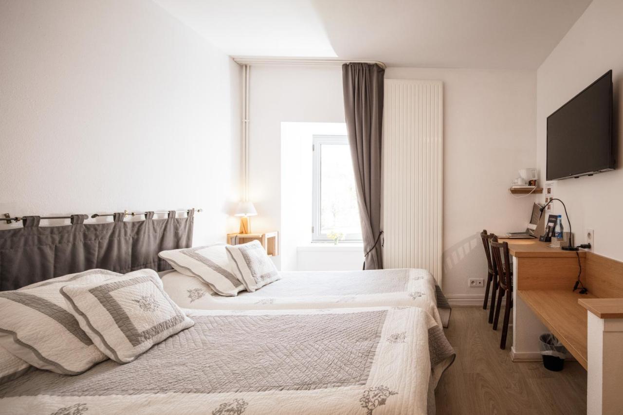 Hotel Restaurant De La Poste Et La Grange Detente, Espace Bien-Etre Châteauneuf-de-Randon Værelse billede