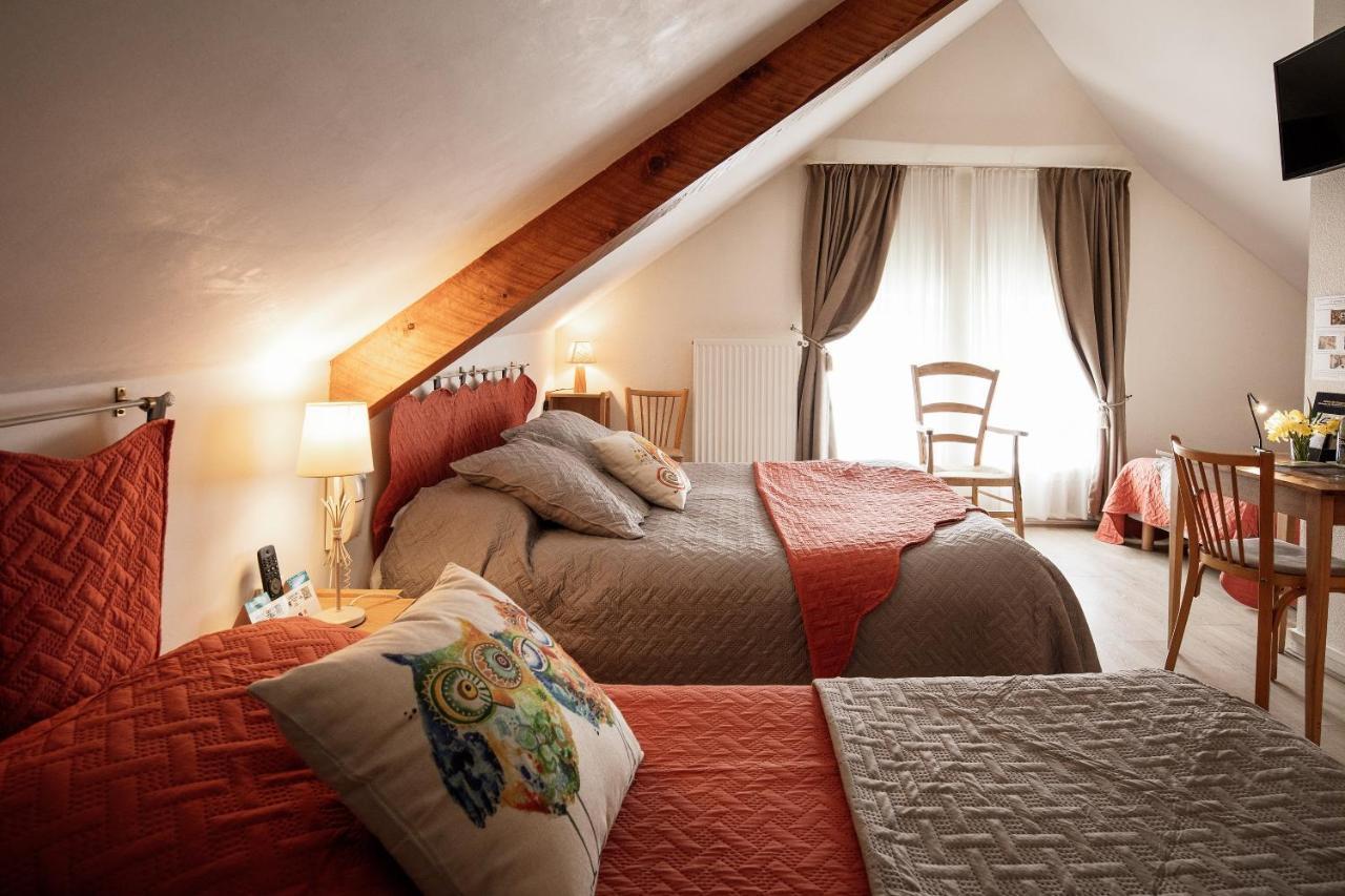 Hotel Restaurant De La Poste Et La Grange Detente, Espace Bien-Etre Châteauneuf-de-Randon Værelse billede