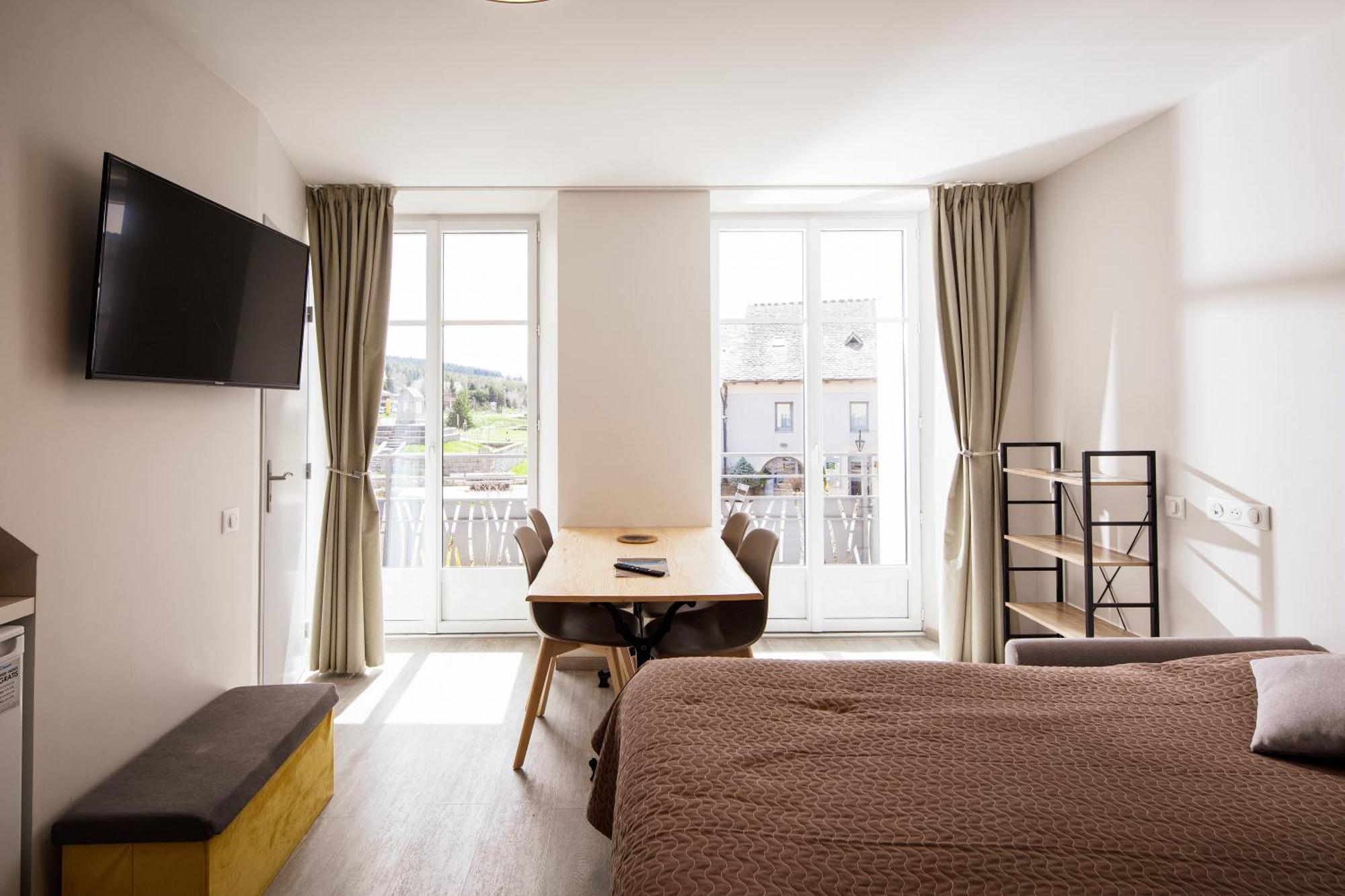 Hotel Restaurant De La Poste Et La Grange Detente, Espace Bien-Etre Châteauneuf-de-Randon Værelse billede