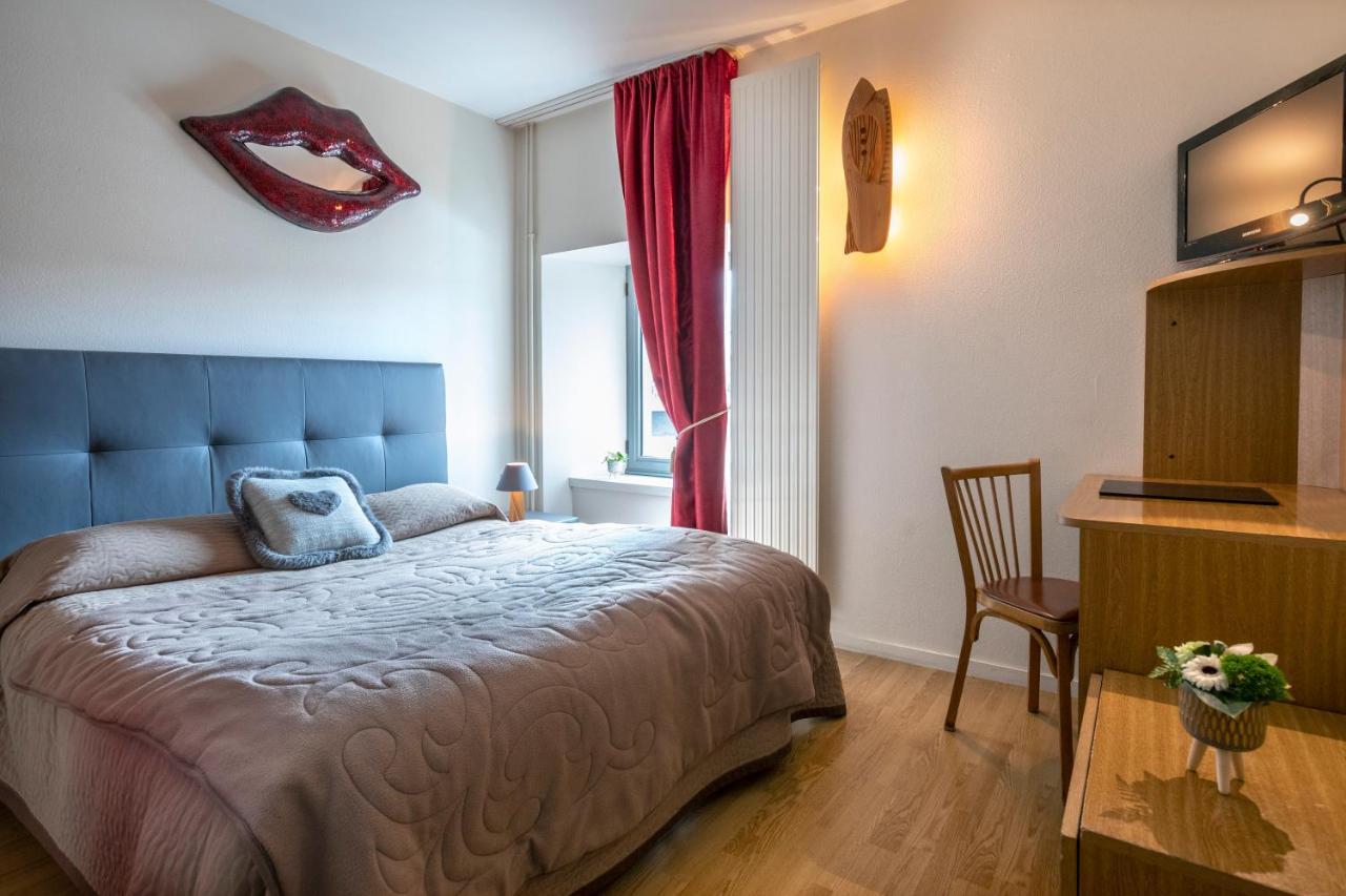 Hotel Restaurant De La Poste Et La Grange Detente, Espace Bien-Etre Châteauneuf-de-Randon Eksteriør billede